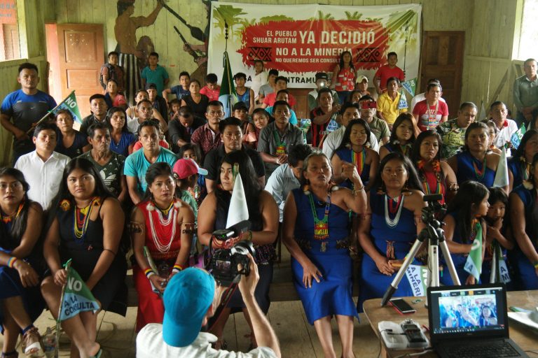 El pueblo Shuar Arutam en pie de lucha por sus territorios y la biodiversidad